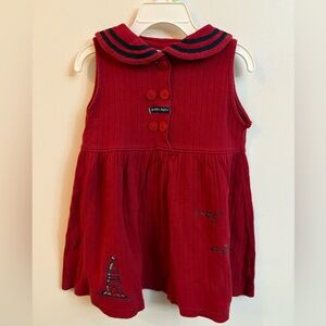 Vintage« Sneek Peek »Sleeveless Dress with Nautical 3-4 year